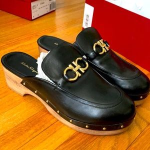 Salvatore Ferragamo Cleome Clogs size 9.5